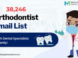 Orthodontist Email List MDS